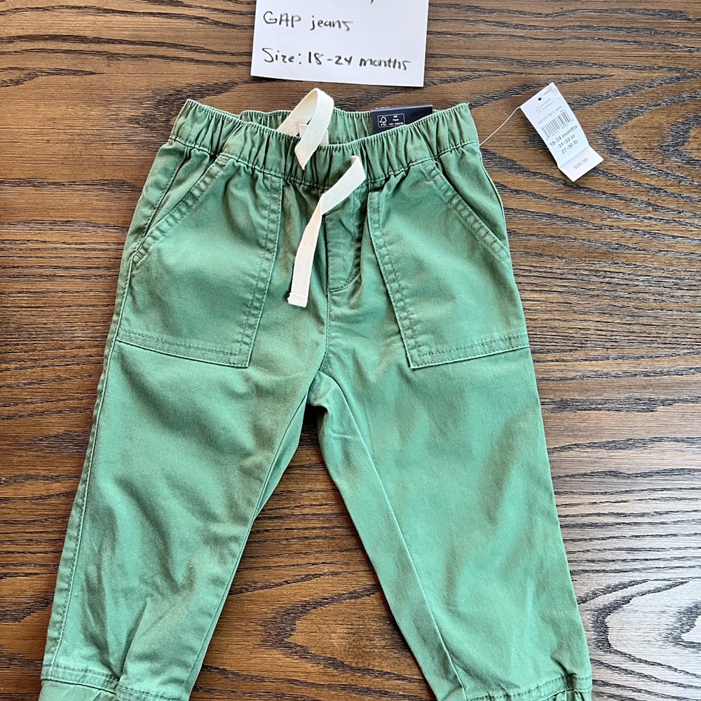 GAP Kids Green Bottoms